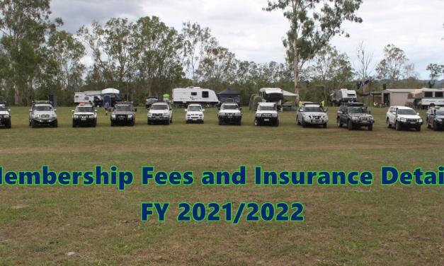 Association Member Fees and Insurance Contributions for FY21/22